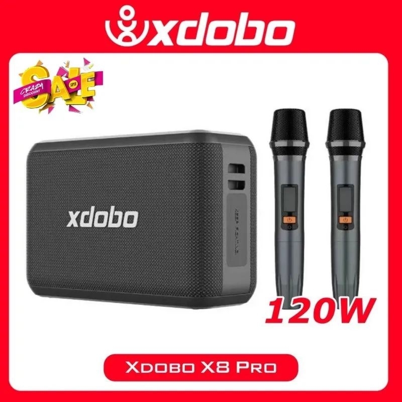 xdobo x8 pro 120w plus mix 2 wireless karaoke
