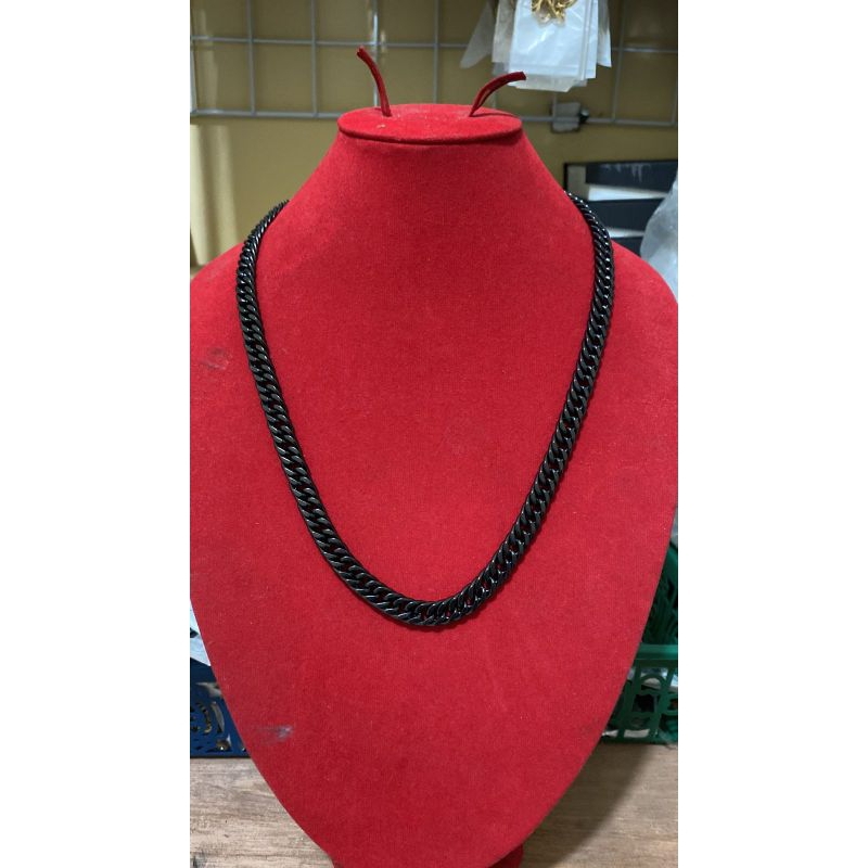 KALUNG RANTAI TITANIUM PRIA MODEL DOBLE KALUNG VIRAL KALUNG TITANIUM