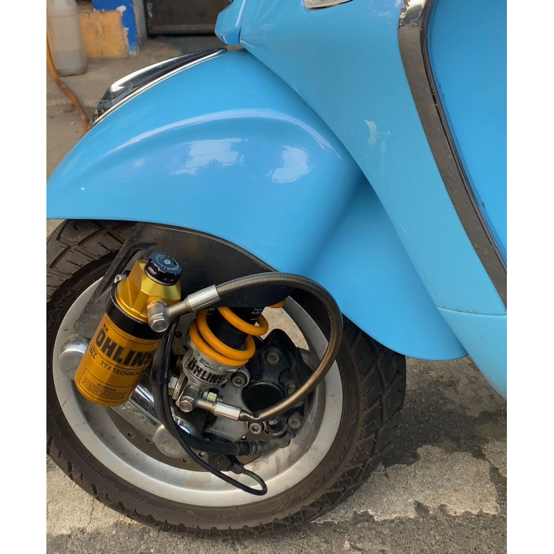 shock vespa matic custom ohlins