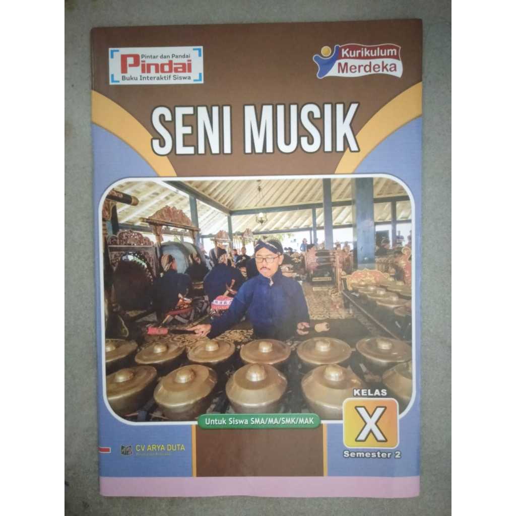 

Buku LKS Pindai Kurikulum Merdeka CV.ARYA DUTA| SENI MUSIK untuk Kelas X/10 SMA/SMA Semester-2 (Cetakan Terbaru November 2023)