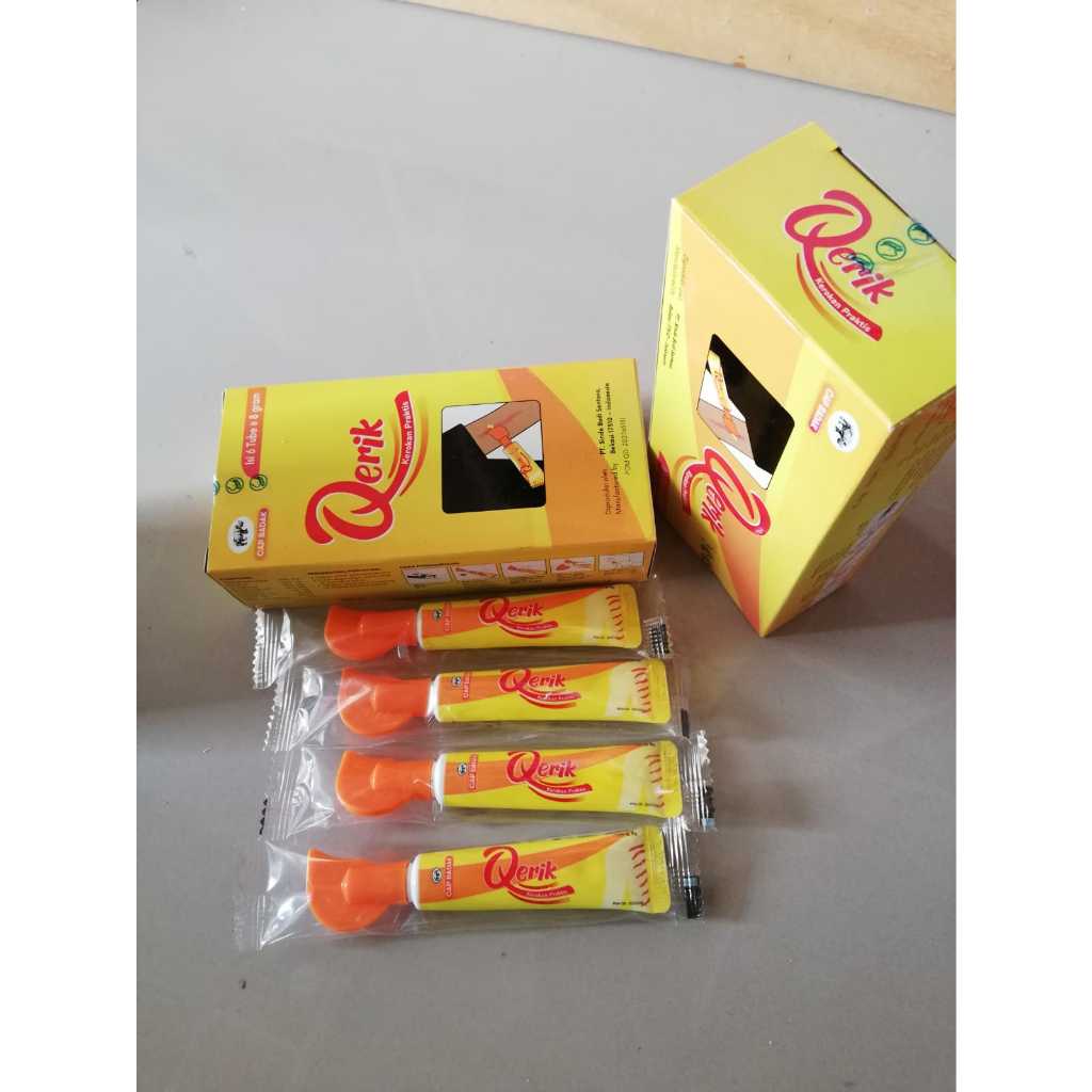 Qerik Cap Badak Balsem Kerok Praktis 1 Box isi 6 Tube original