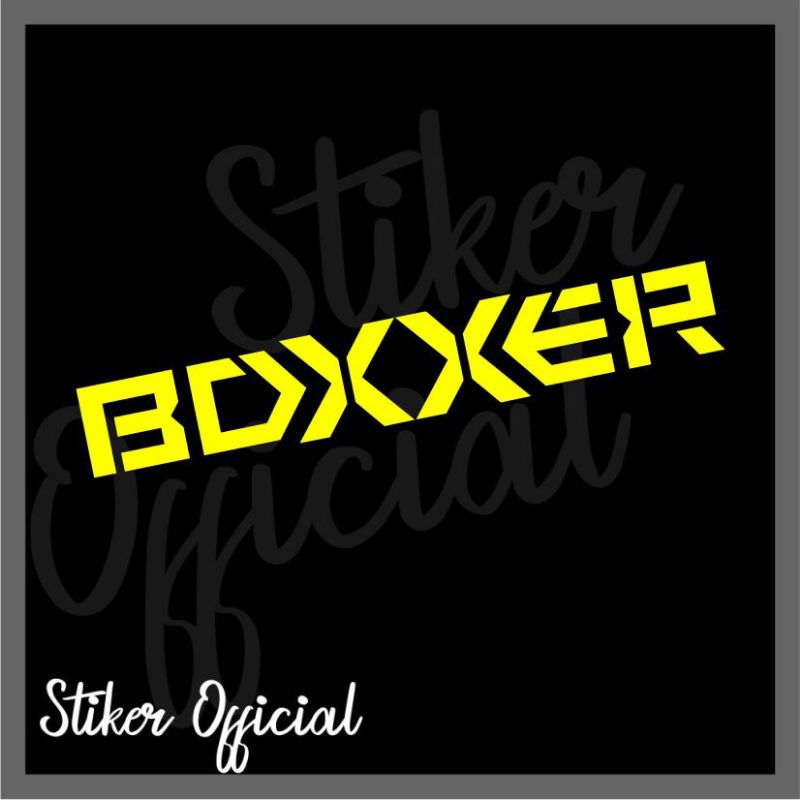 

sticker logo BOXXER
