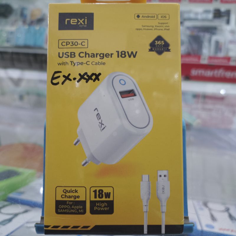 Charger Type-C 18watt RexiOne