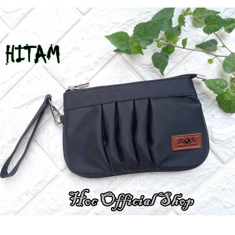 Clutch Gotik Mewah Tali Pendek Bahan Sintetis anti air , Dompet wanita . Dompet Kece . Dompet Murah 