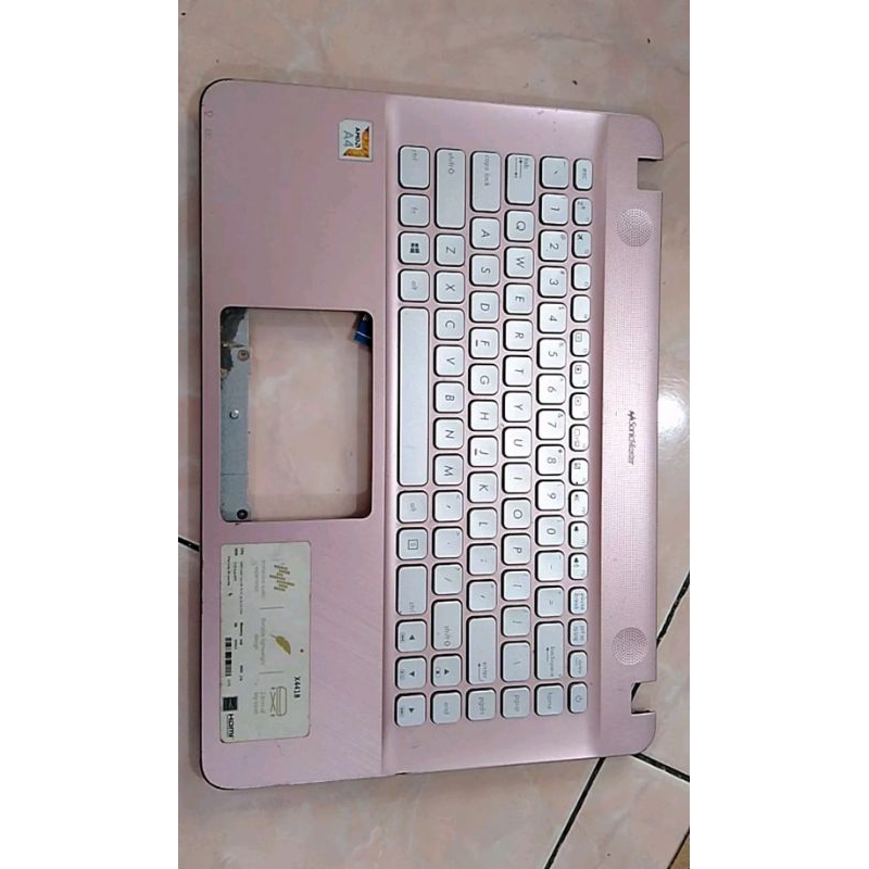 Casing keyboard case atas palmrest asus x441u x441b x441ur x441ub