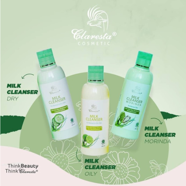 CLARESTA MILK CLEANSER 200ML Yuri Kosmetik
