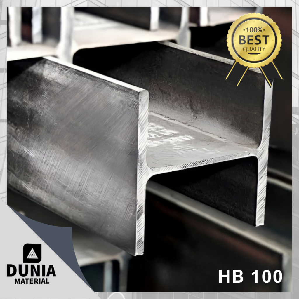 Besi H Beam 100 X 100 X 6 X 8 X 12 m - Kualitas Terjamin