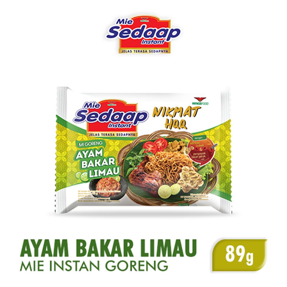 

SEDAAP MIE GORENG AYAM BAKAR LIMAU 89 G