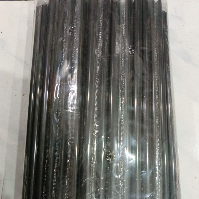Sedotan Steril Hitam 8Mm