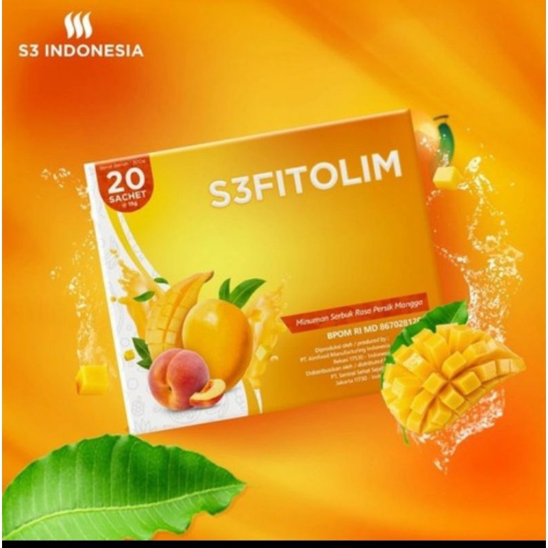S3 FITOLIM S3FITOLIM ASLI DETOX FIBER