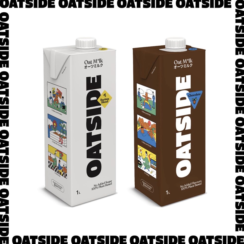 

Wow banget Oatside Oat Milk 1L - Susu Oat Gandum Oatside Barista Blend / Chocolate/ Hazelnut