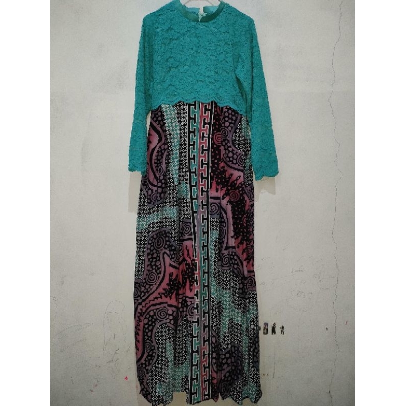 Preloved Gamis Batik Jogja Asli By Handmade
