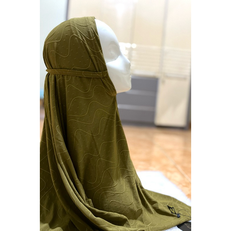 JILBAB DAILY INSTAN NON PET SIRIA TALI BELAKANG POLA V BAHAN JERSEY STRADA ORI PADLI RAIHAN HIJAB