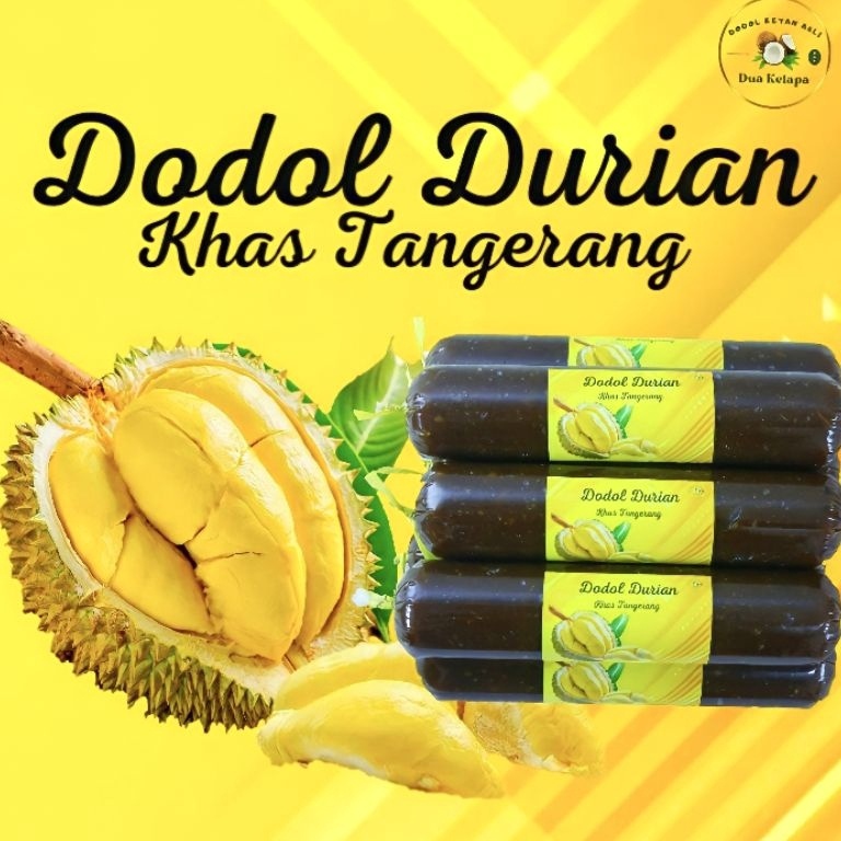 

Best Deal Dodol Durian 200gr Khas Tangerang Fresh Harum Legit