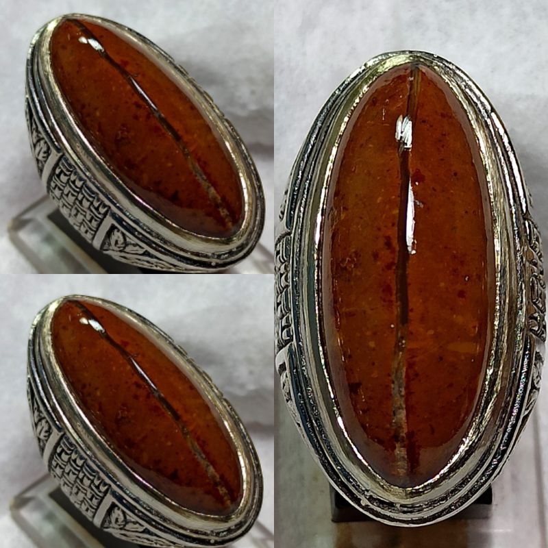 cincin batu akik kendit badar asem