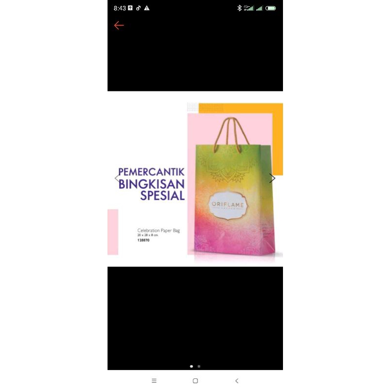 

128870 Celebration Paper Bag