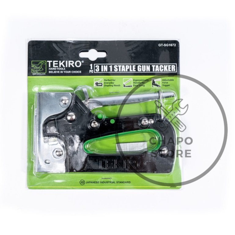 

Tekiro staples steples tembak 3 in 1 staple stapler gun tacker 3 way stapler hekter heckter jok