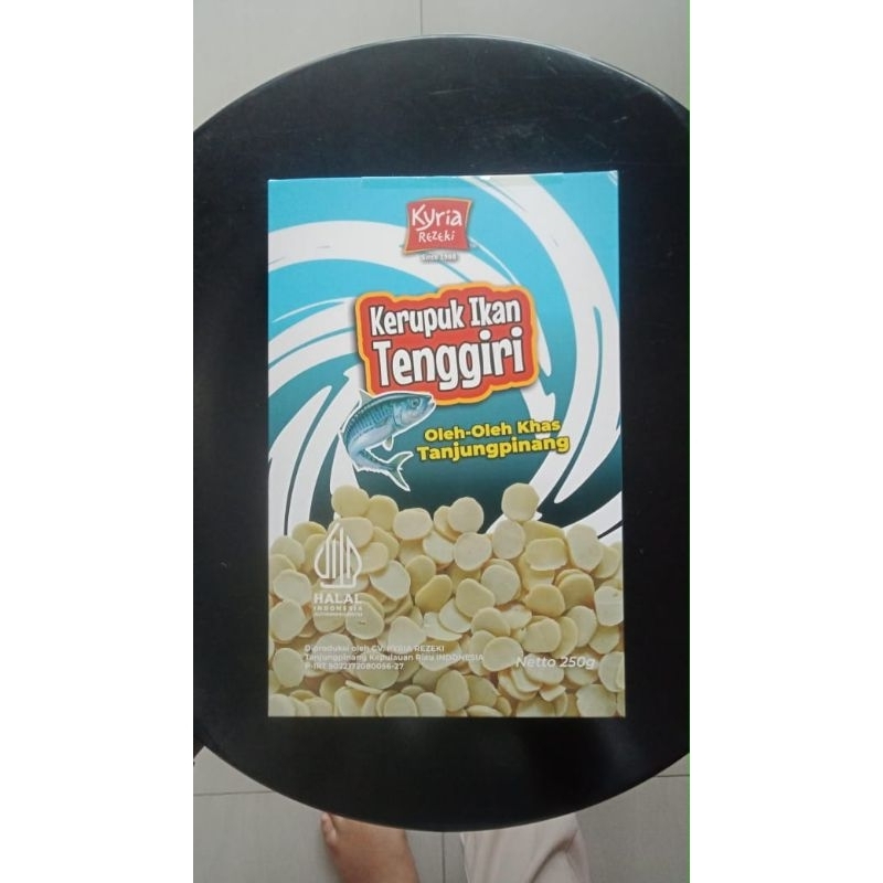 

Kerupuk mentah ikan tenggiri 250gr camilan khas tanjung pinang