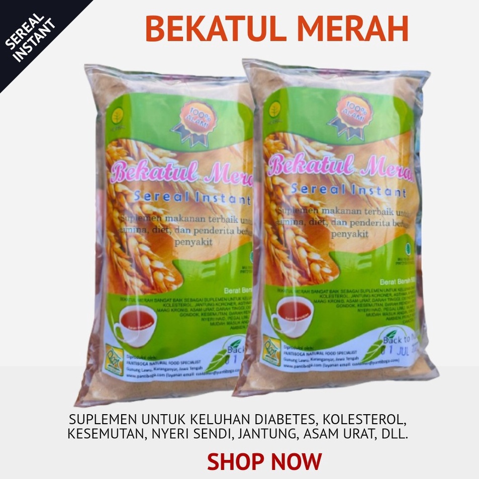 

Siap Kirim BEKATUL BERAS MERAH ORIGINAL 100% - BEKATUL MERAH ISI 500GR (PROMO)