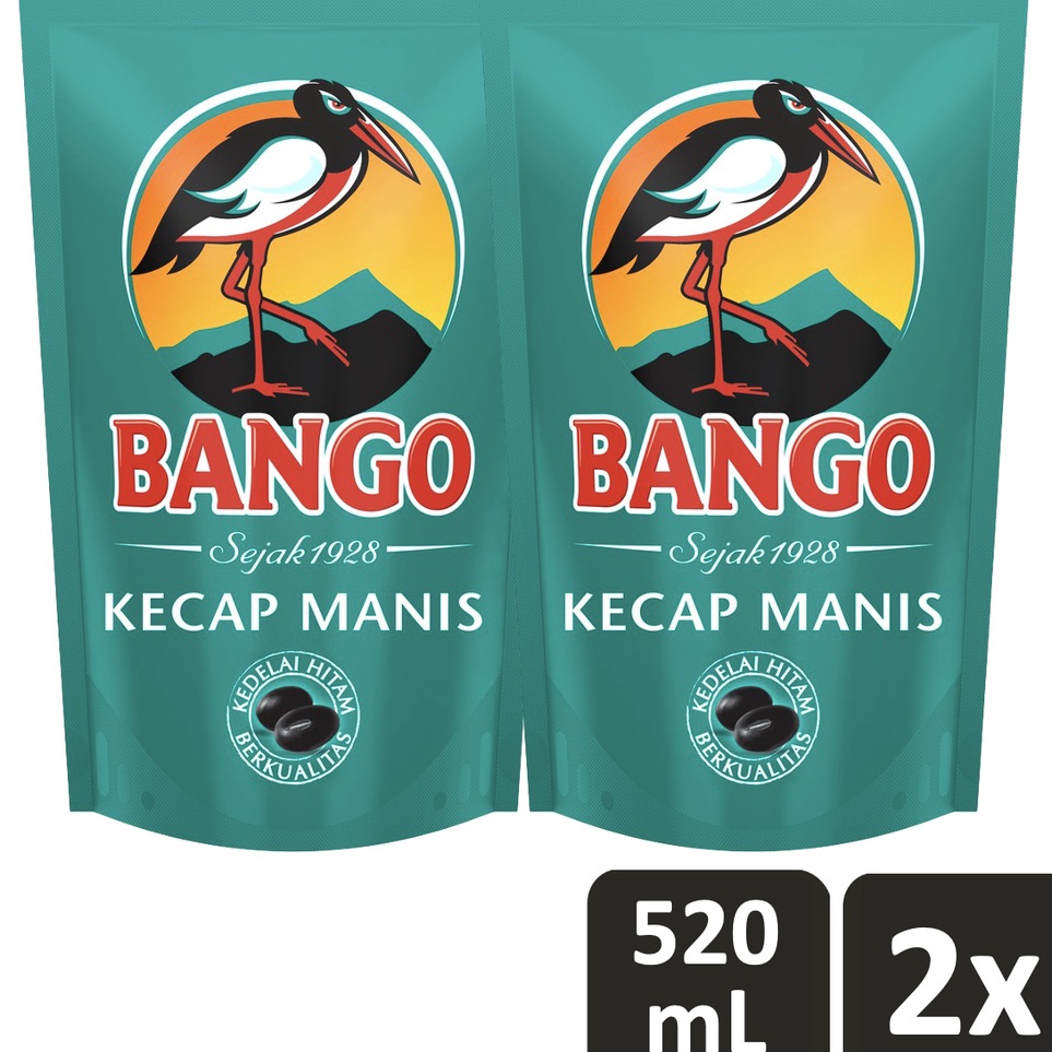 

Clearance sale Bango Kecap Manis 2 x 520 mL