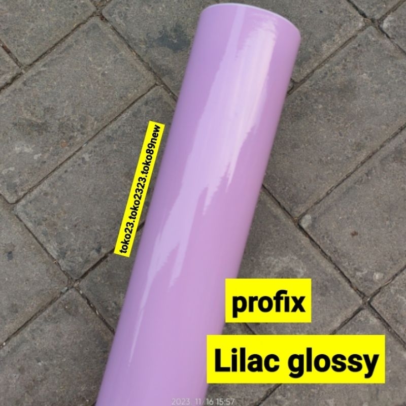 stiker motor warna lilac glossy skotlet kilap