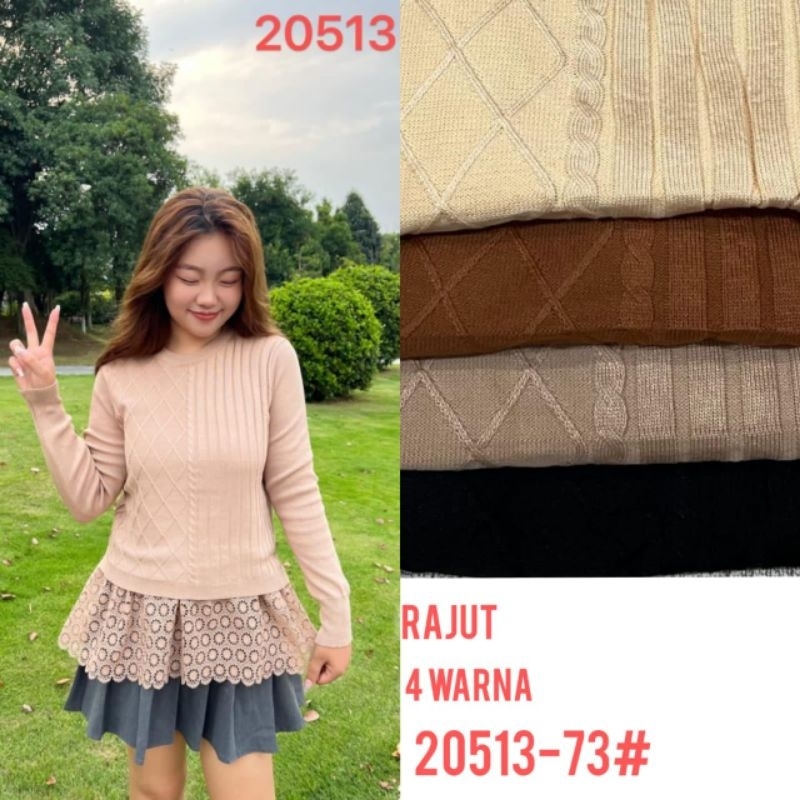 BLOUSE RAJUT ZARA PREMIUM KOMB BRUKAT BY ZARA WOMAN