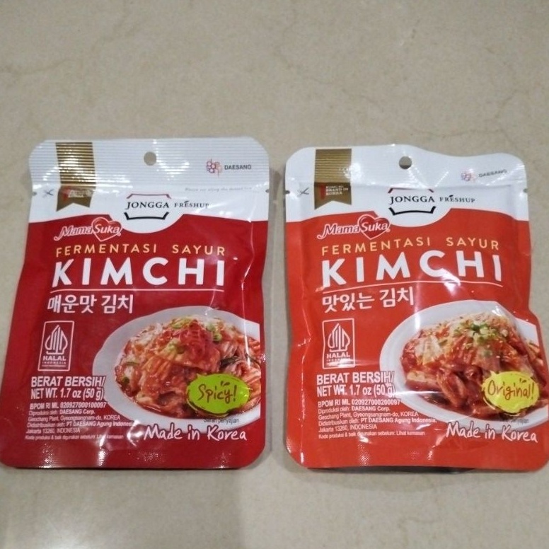 

Pasti Laku Jongga Kimchi Fermentasi Sayur Made in Korea 50 gr/100% Original Made In Korean