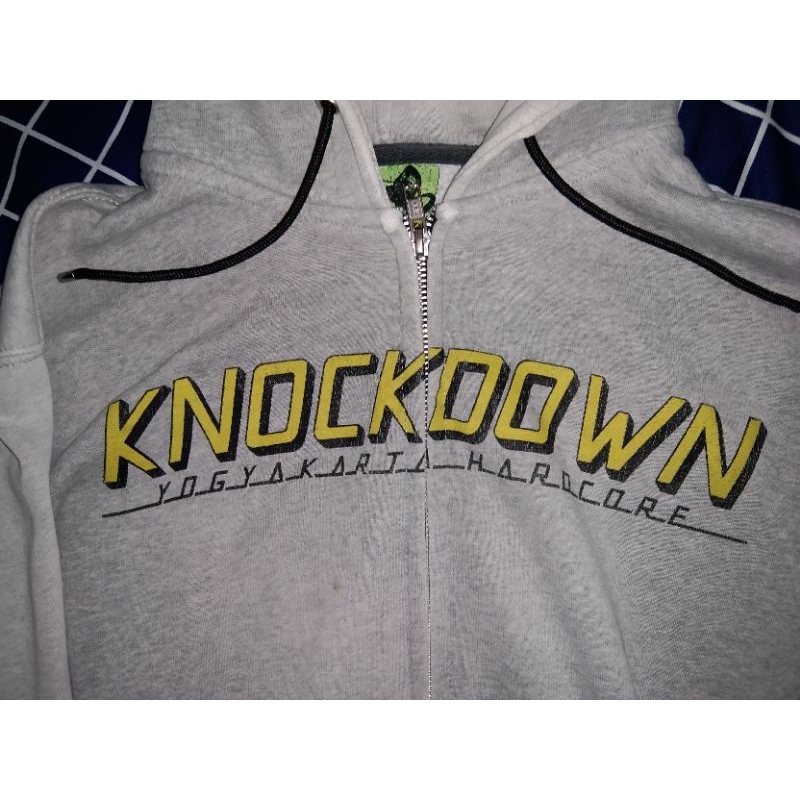 zip Hoodie KNOCK DOWN Hardcore YHC rilisan 2013-2014