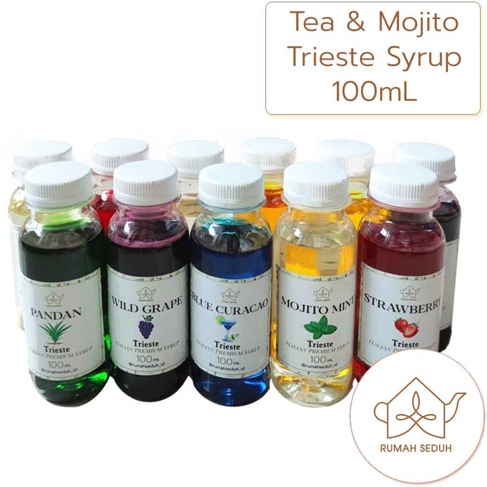 

Cek Disini Trieste Syrup 100mL - Tea and Mojito Syrup- Banana, Blue Curacao, Lychee, Mango, Mint, Pandan