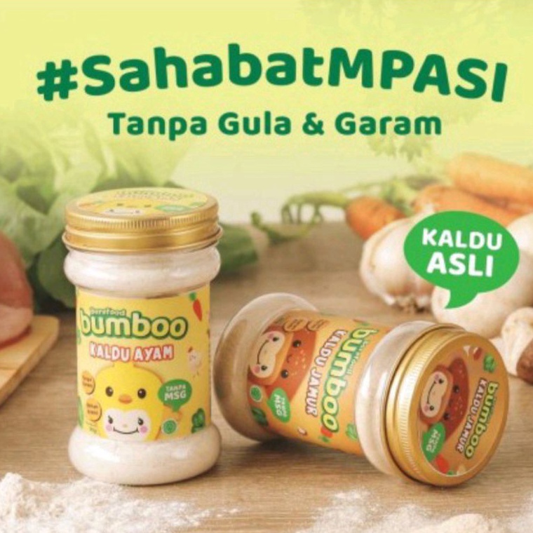 

Restock Bumboo Bumbo Kaldu MPASI Ayam Jamur Keju Bubuk Cheese Powder Baby Bayi