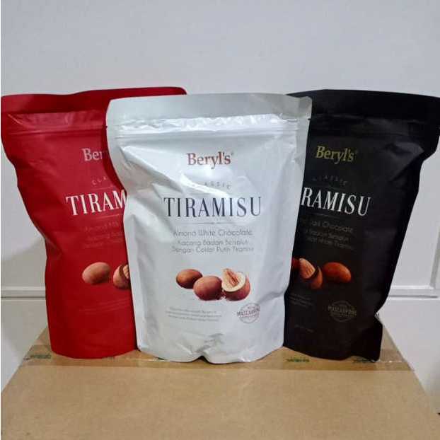 

Beryl's Classic Tiramisu Almond Pouch 300gr