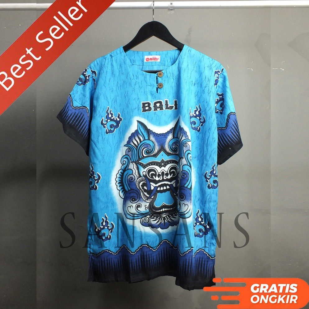 ☄️NEW✨ baju bali pria dan wanita dewasa asli / baju barong bali pria dan wanita / kaos bali / kaos p
