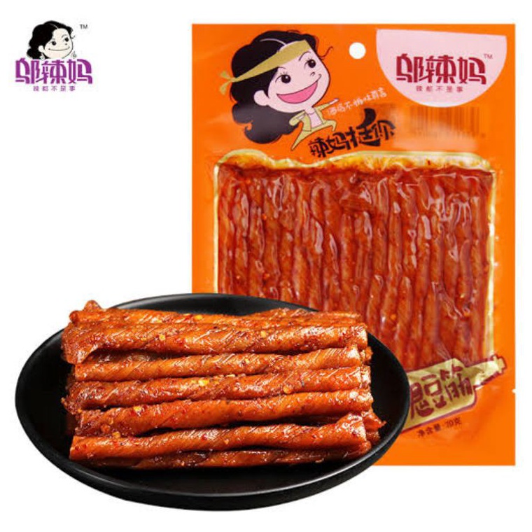 

HEMAT PROMO✅ (HALAL) 邬辣妈 酒鬼豆筋 香辣味 辣条 -Wulama Latiao Spicy Tofu