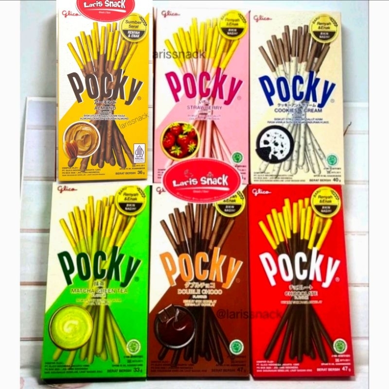 

Pocky Stick Glico All Varian Rasa 36-47gr (Satuan)