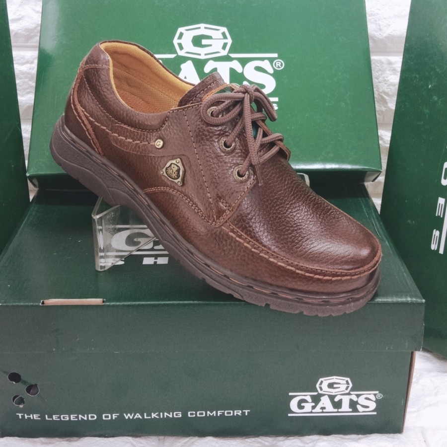 Sepatu kulit gats lb 0601 black.sepatu kulit gats original