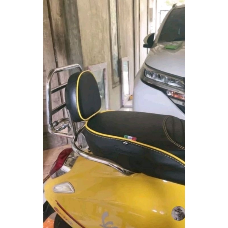 Backrack plus tas vespa Lx 125 LX 150 / S 125 S 150 aksesoris vespa