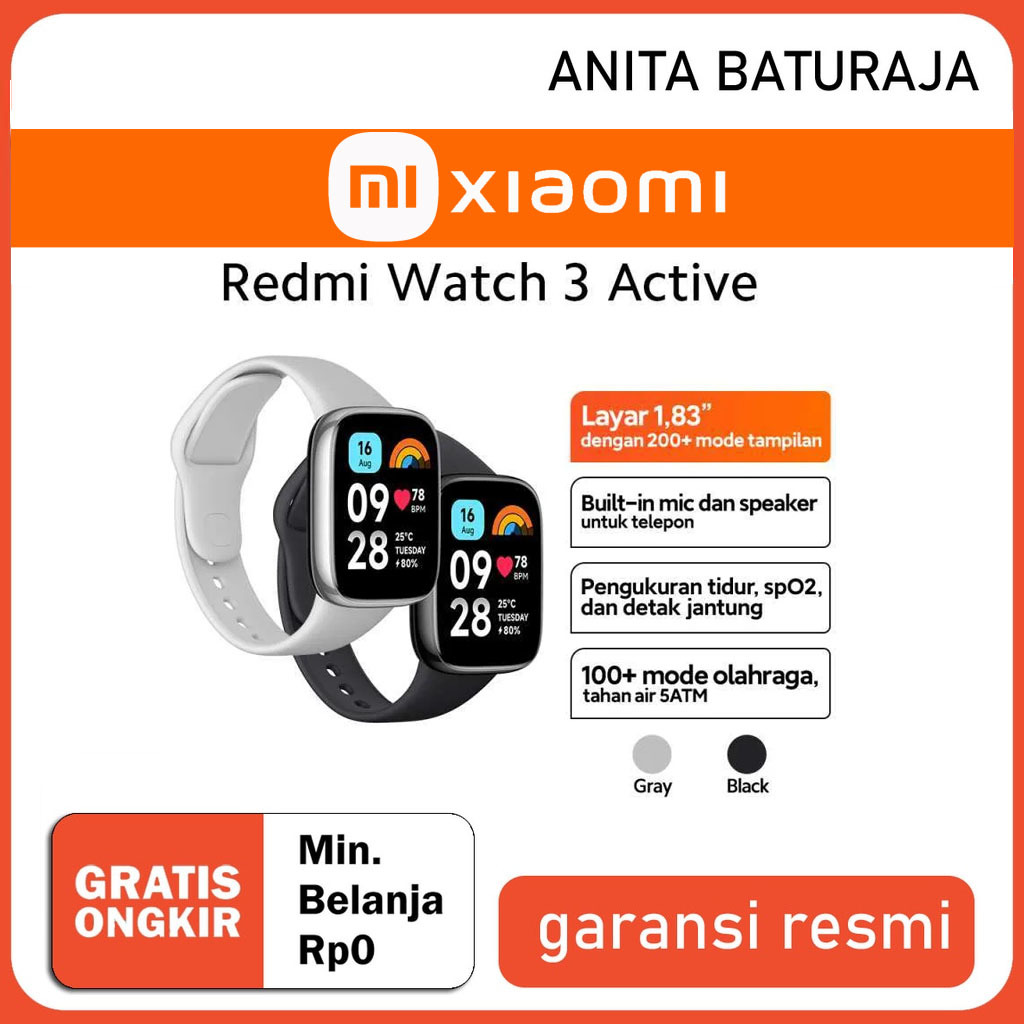 XIAOMI REDMI WATCH 3 ACTIVE