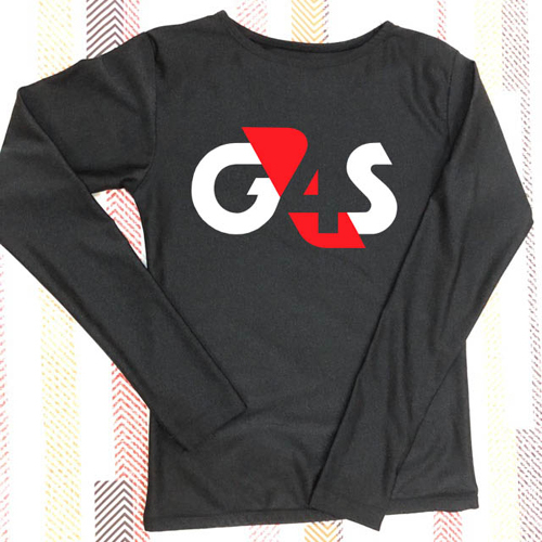 Kaos Tangan Panjang G4S Security Mercenary Tshirt Casual 100% Cotton Kombed 30s