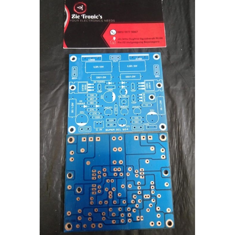 PCB SOCL 504 / 506 SINGLE LAYER