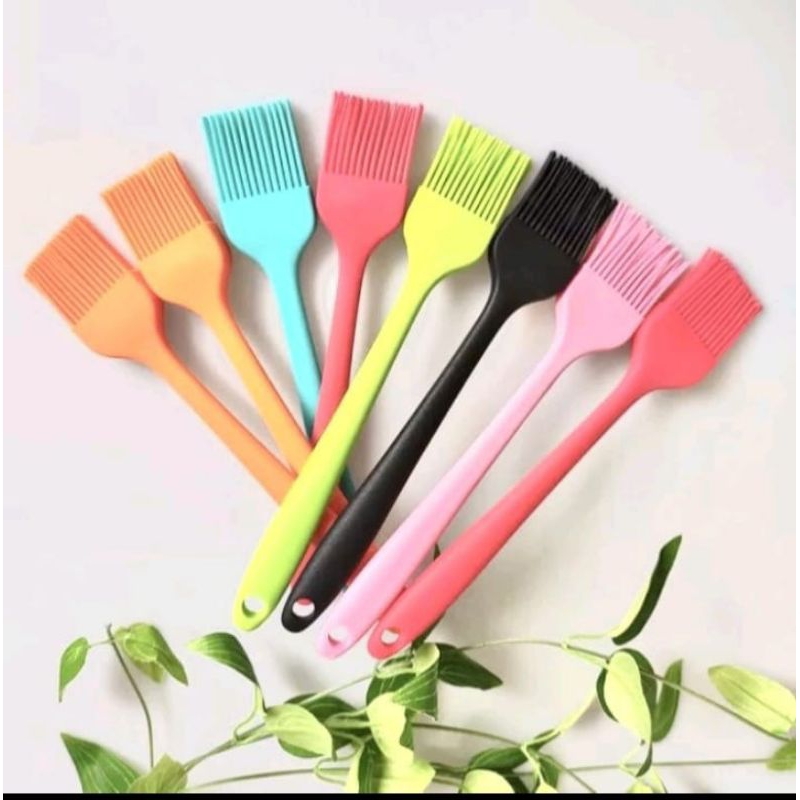 kuas silikon kuas mentega kuas kue kuas tanpa sambungan kuas mentega