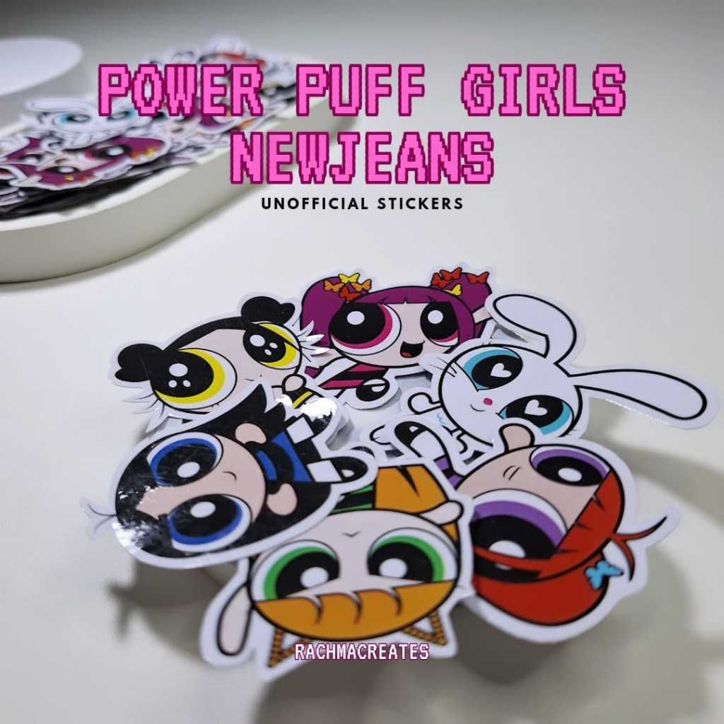 

PowerPuffGirls X Newjeans Unofficial Stickers