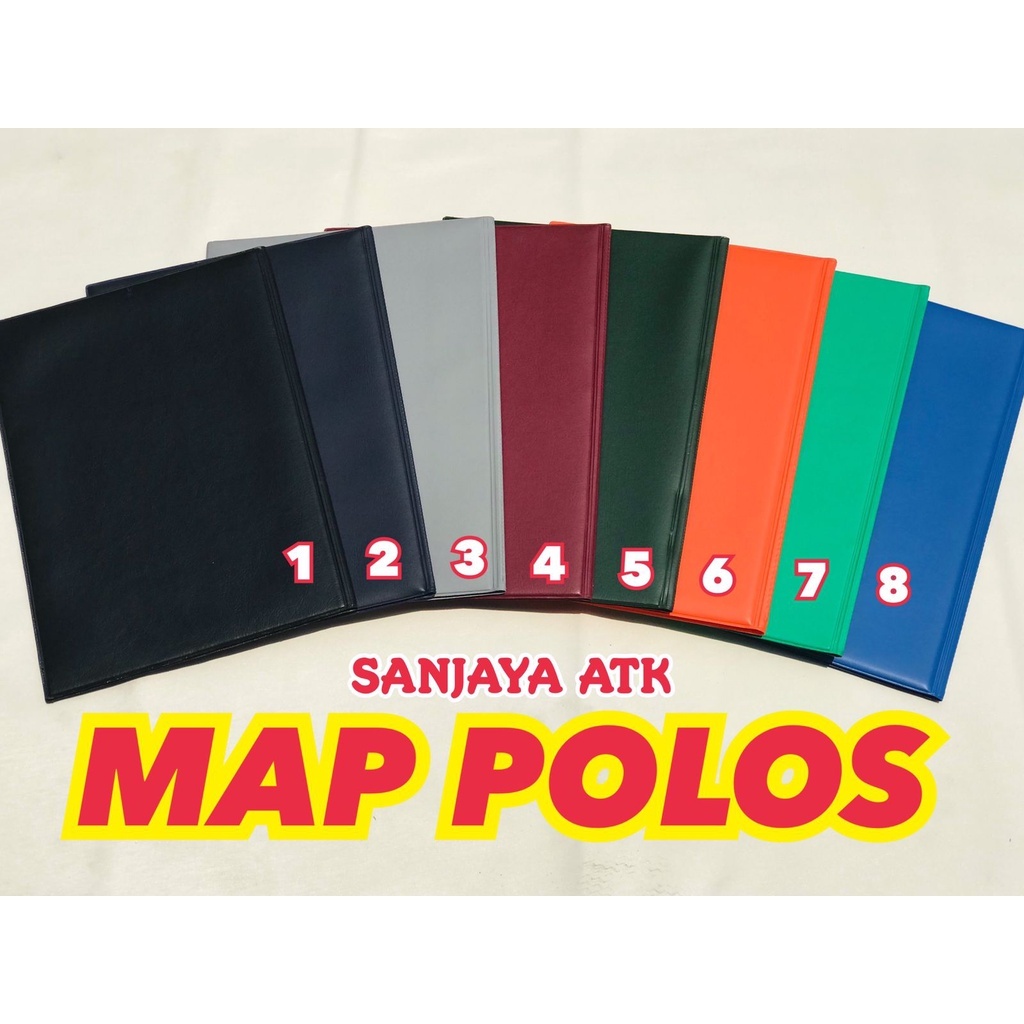 

Map polos isi 30 lembar untuk catalog produk buku menu resto dll