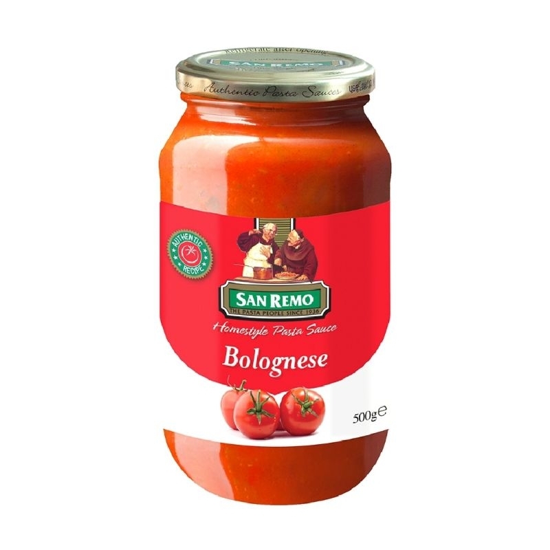 

San Remo Pasta Sauce Bolognese 500 gr Saus Pasta