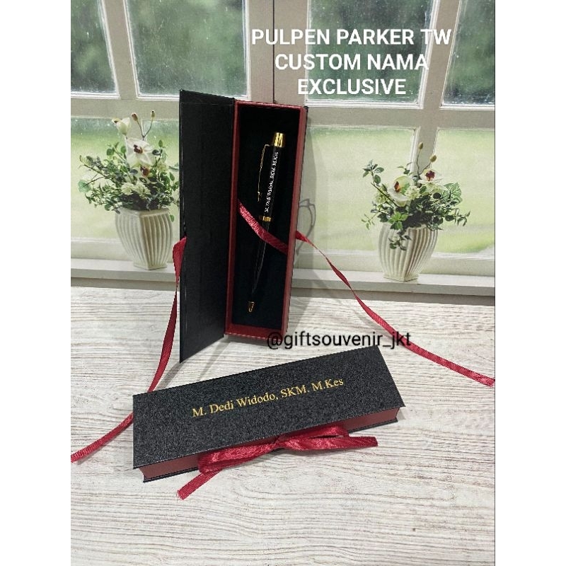 Pulpen Parker Tw Pulpen Custom Ballpoint Free Custom