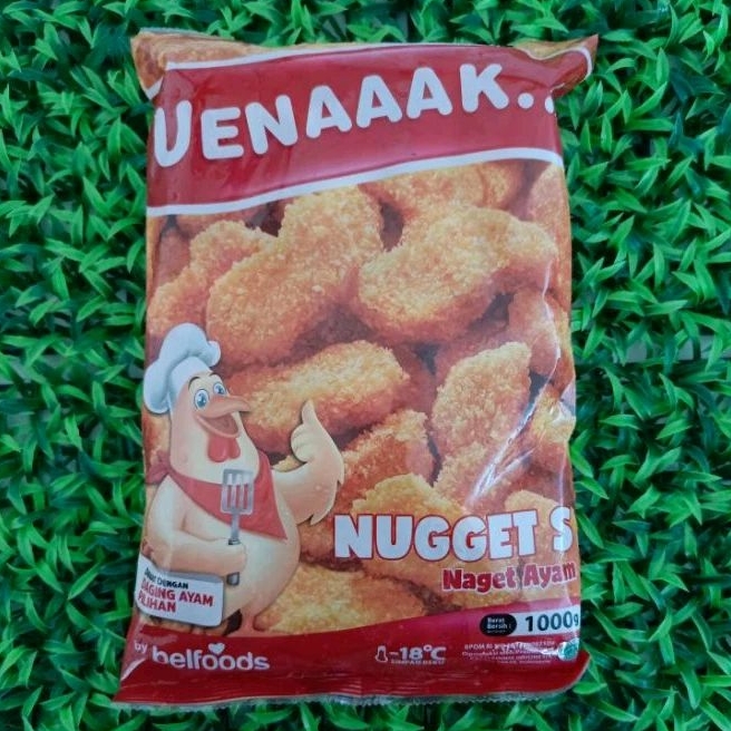 

Belfoods Nugget Uenaaak S Nuget Ayam - Berat 1 Kg