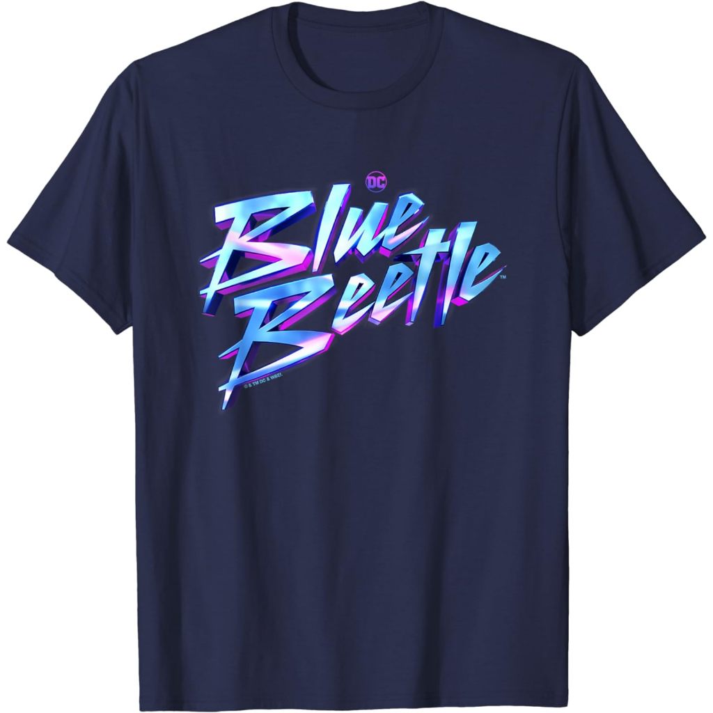 Kaos Anak BlueBlue Beetle Movie Logo T-Shirt Pakaian Fashion Baju Atasan Anak Laki Perempuan Cowok C