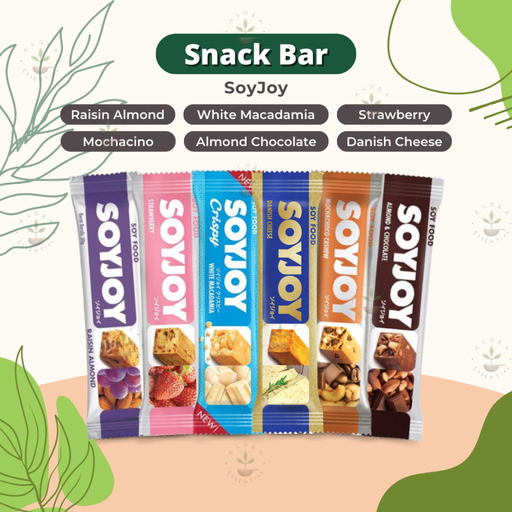 Soyjoy 30gr Snack Sehat - Cemilan Sehat Gluten Free