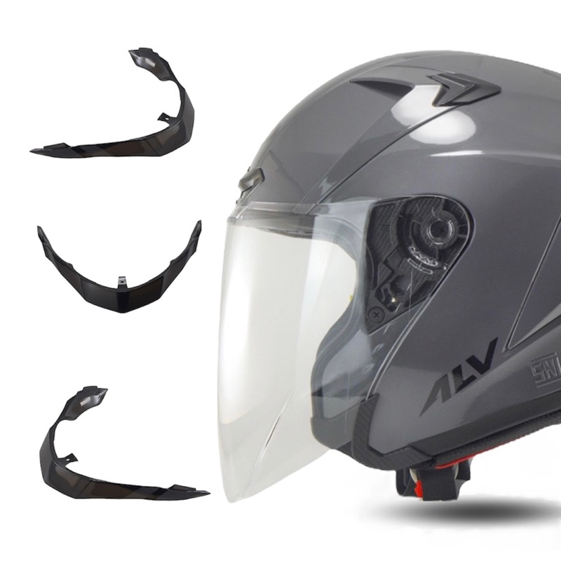 Spoiler Paket Ganteng Helm ALV ULTRON 3D