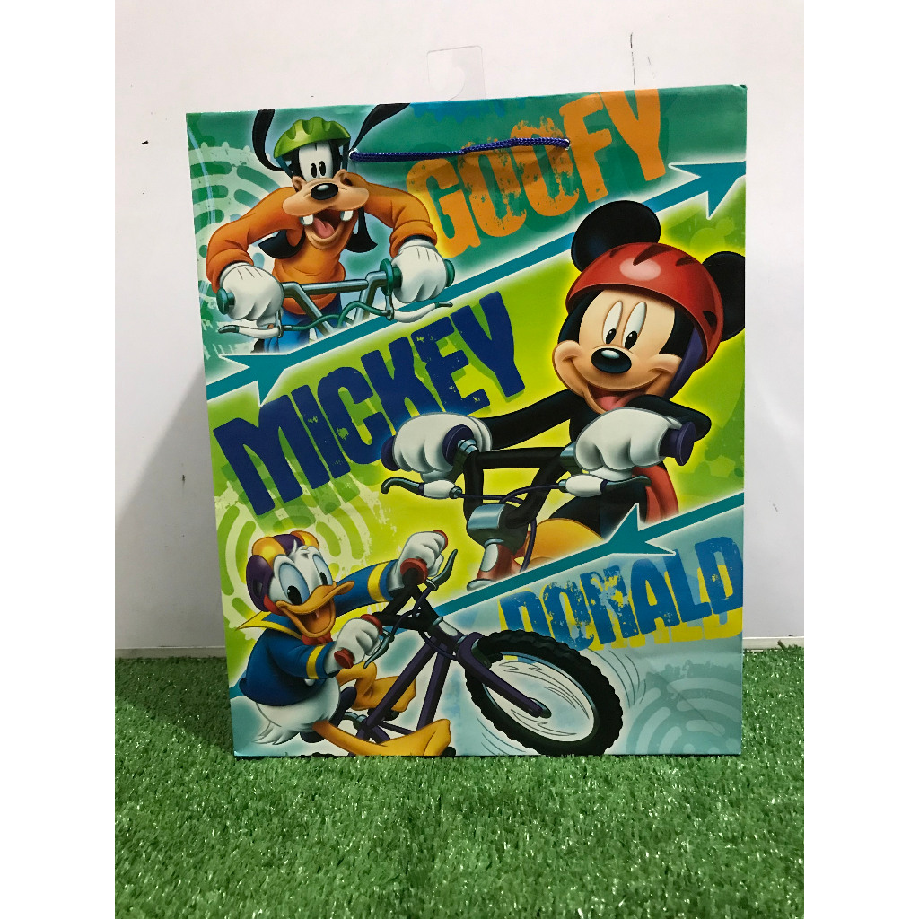 

paper bag GOOFY MICKEY uk: 27x14x33