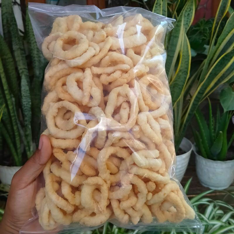 

Lanting gembus rasa bawang gurih renyah 400 gram